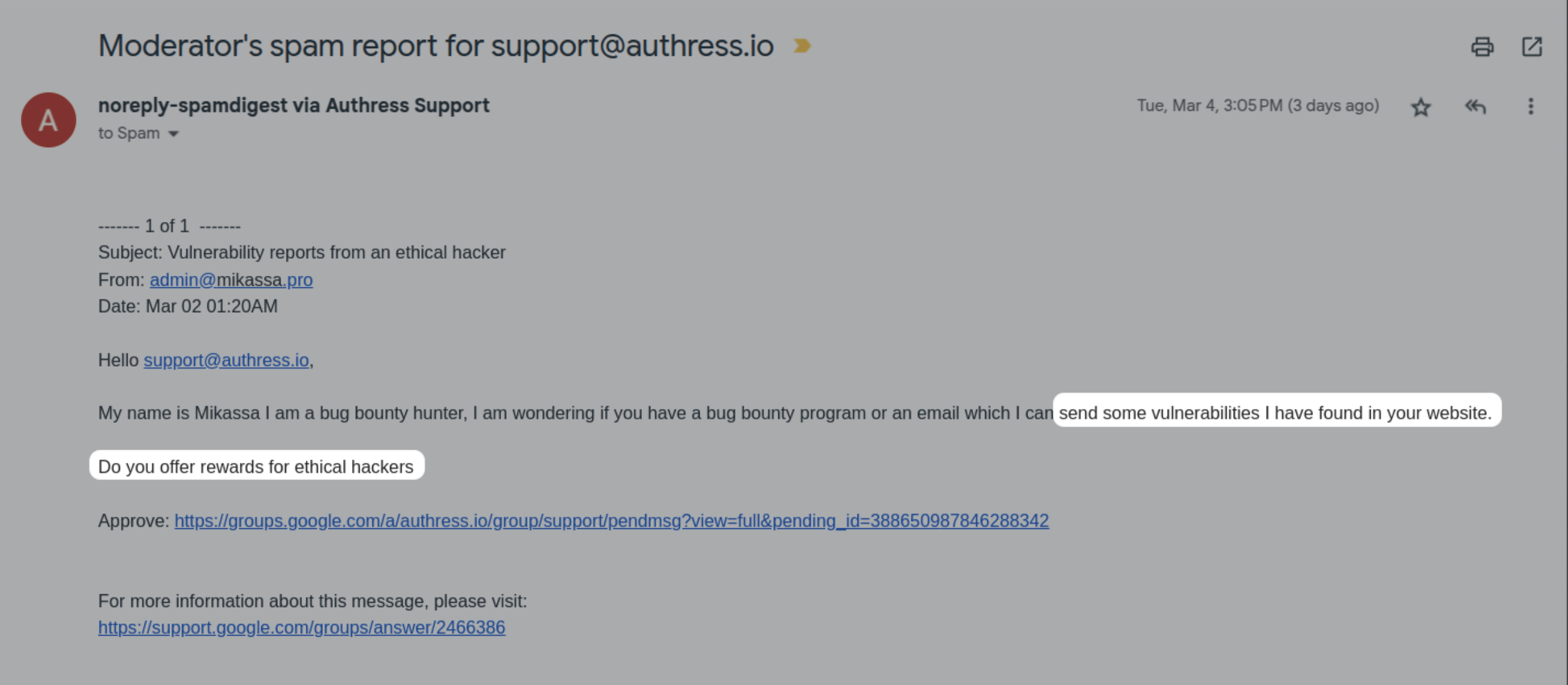 appeal to ethical hacking rewards